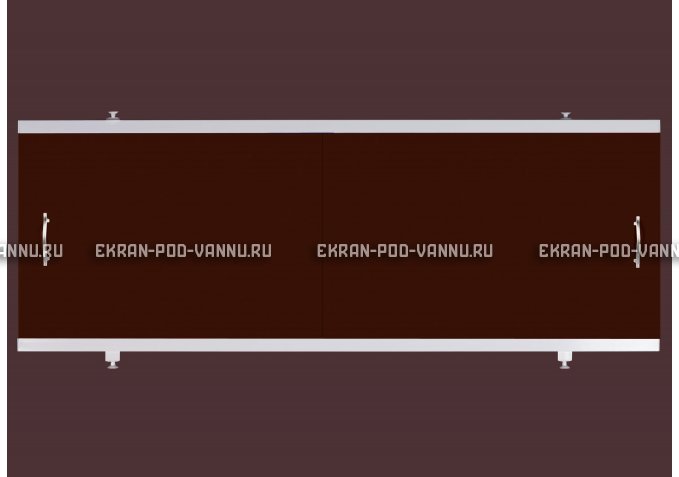 Экран EUROPLEX Универсал шоколад под трубы – купить по цене 6250 руб. в интернет-магазине в городе Брянск картинка 1
