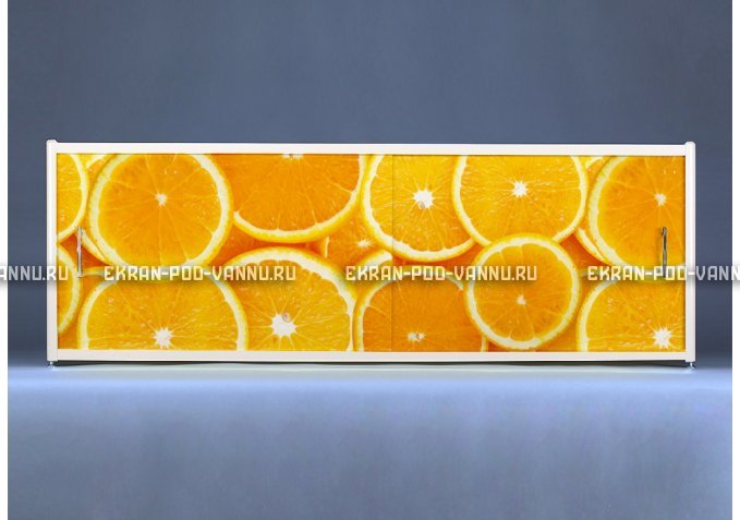 Раздвижной ФОТО экран - Citrus – купить по цене 8500 руб. в интернет-магазине в городе Брянск картинка 1
