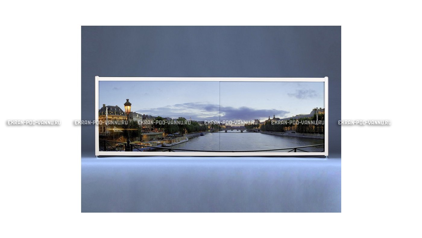 Раздвижной ФОТО экран - Evening city – купить по цене 8500 руб. в интернет-магазине в городе Брянск картинка 6