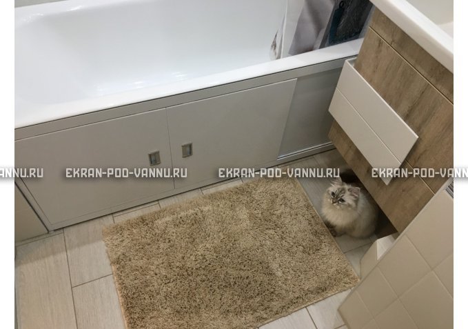 Экран из МДФ EMMY Монро 180 в алюминиевой раме – купить по цене 7500 руб. в интернет-магазине в городе Брянск картинка 2