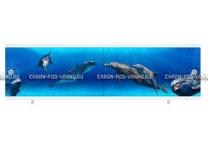 Экран МетаКам Ультралегкий 150 и 170 Дельфины – купить по цене 1590 руб. в интернет-магазине в городе Брянск картинка 2
