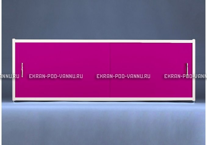 Экран раздвижной EUROPLEX Комфорт фиолетовый – купить по цене 6250 руб. в интернет-магазине в городе Брянск картинка 1