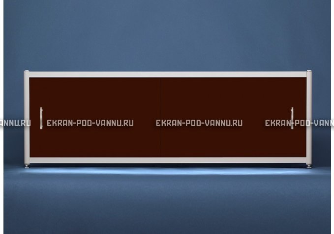 Раздвижной экран EUROPLEX Комфорт шоколад – купить по цене 6750 руб. в интернет-магазине в городе Брянск картинка 1