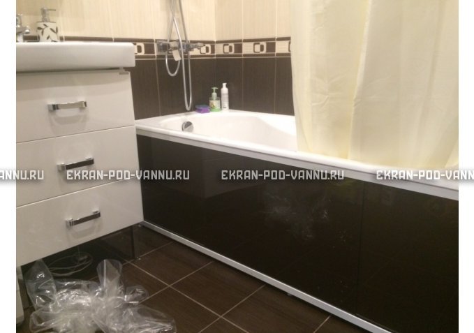 Раздвижной экран EUROPLEX Комфорт шоколад – купить по цене 6750 руб. в интернет-магазине в городе Брянск картинка 3