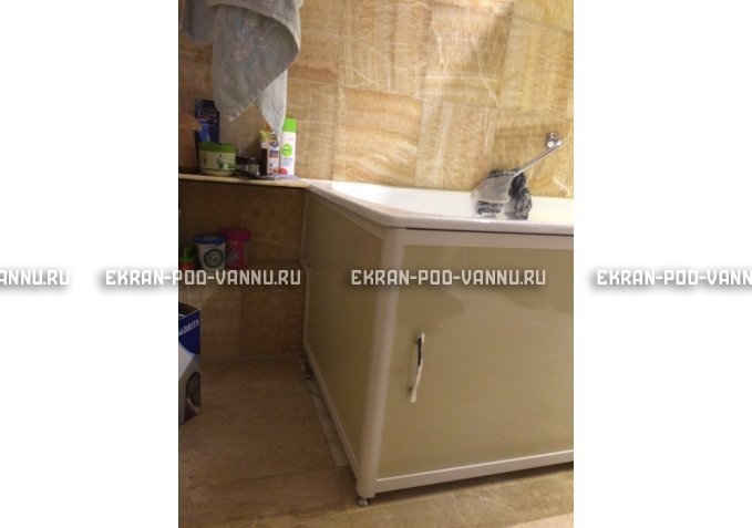 Экран раздвижной EUROPLEX Комфорт слоновая кость – купить по цене 6250 руб. в интернет-магазине в городе Брянск картинка 4