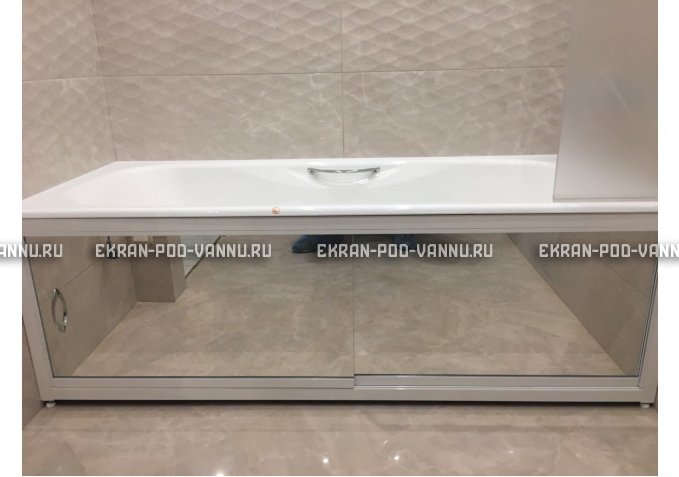 Раздвижной экран EUROPLEX Роликс Зеркальный – купить по цене 9700 руб. в интернет-магазине в городе Брянск картинка 12