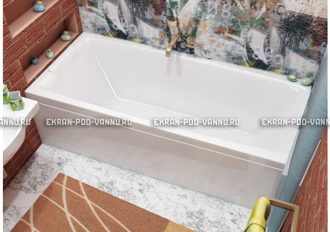 Акриловая ванна Relisan Kristina 170x75 – купить по цене 16160 руб. в интернет-магазине в городе Брянск картинка 4