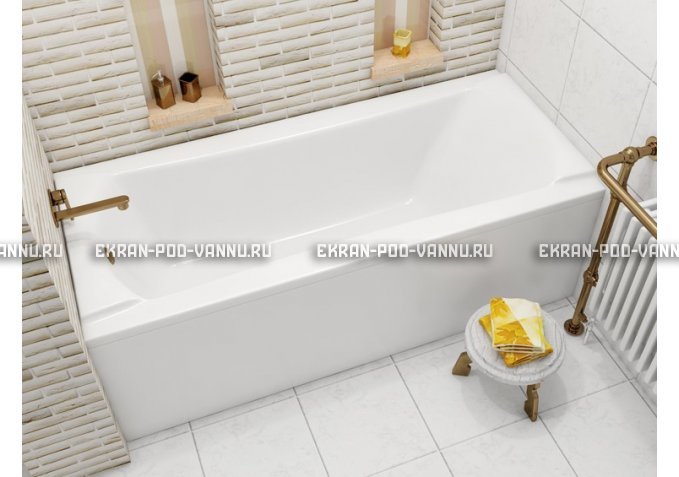 Акриловая ванна Relisan Loara 180x80 – купить по цене 23580 руб. в интернет-магазине в городе Брянск картинка 1