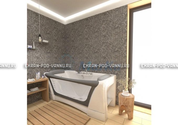 Прозрачная ванна 1MarKa Dolce Vita 180x80 – купить по цене 43200 руб. в интернет-магазине в городе Брянск картинка 6