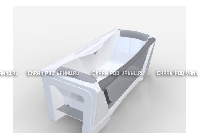 Прозрачная ванна 1MarKa Dolce Vita 180x80 – купить по цене 43200 руб. в интернет-магазине в городе Брянск картинка 3