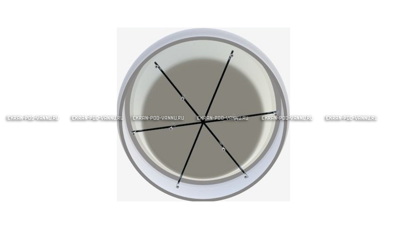 Акриловая ванна 1MarKa Omega 180x180  – купить по цене 42450 руб. в интернет-магазине в городе Брянск картинка 12