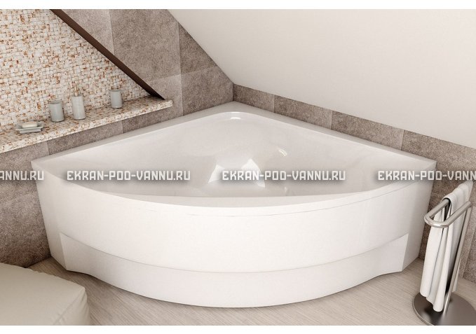 Акриловая ванна Vayer Boomerang 140x140 – купить по цене 53070 руб. в интернет-магазине в городе Брянск картинка 1