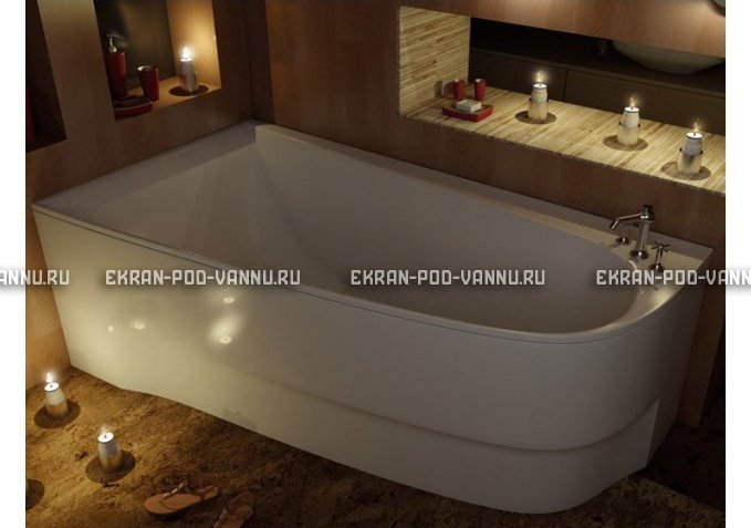 Акриловая ванна Vayer Boomerang 180x100 – купить по цене 53030 руб. в интернет-магазине в городе Брянск картинка 3