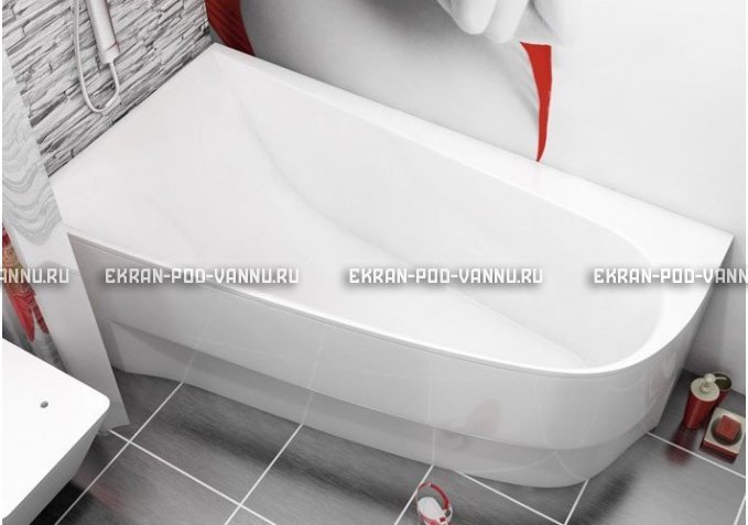 Акриловая ванна Vayer Boomerang 180x80 – купить по цене 43210 руб. в интернет-магазине в городе Брянск картинка 5