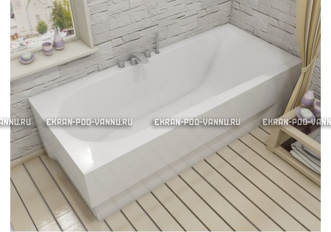 Акриловая ванна Vayer Boomerang 1800x800 – купить по цене 45420 руб. в интернет-магазине в городе Брянск картинка 1