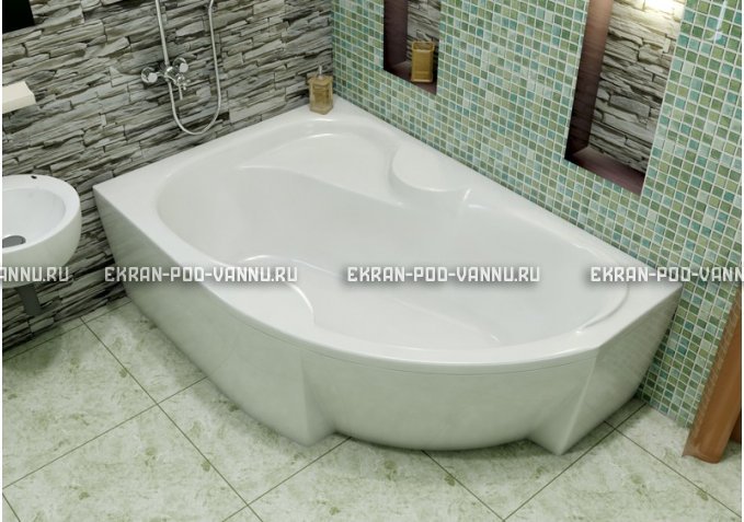Акриловая ванна Vayer Azalia 160x105 – купить по цене 28220 руб. в интернет-магазине в городе Брянск картинка 1