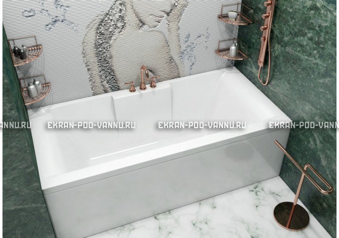 Акриловая ванна Vayer Casoli 180x80 – купить по цене 23580 руб. в интернет-магазине в городе Брянск картинка 1