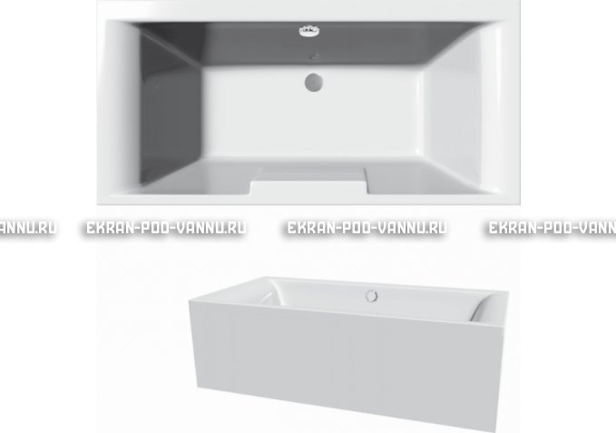Акриловая ванна Vayer Casoli 180x80 – купить по цене 23580 руб. в интернет-магазине в городе Брянск картинка 4