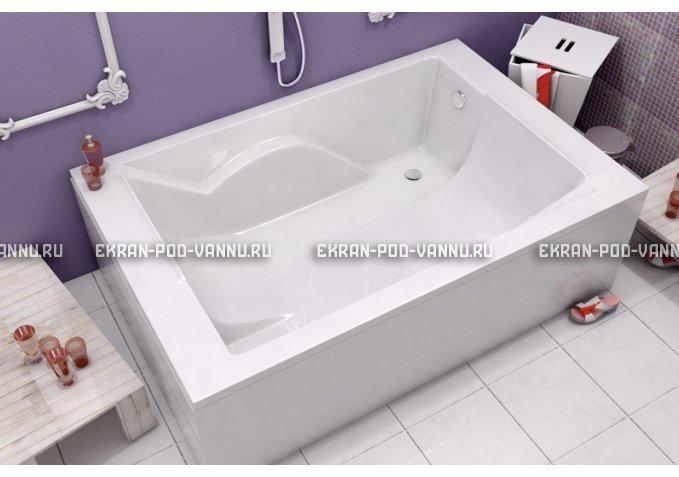 Акриловая ванна Vayer Coral 180x120 – купить по цене 33850 руб. в интернет-магазине в городе Брянск картинка 1