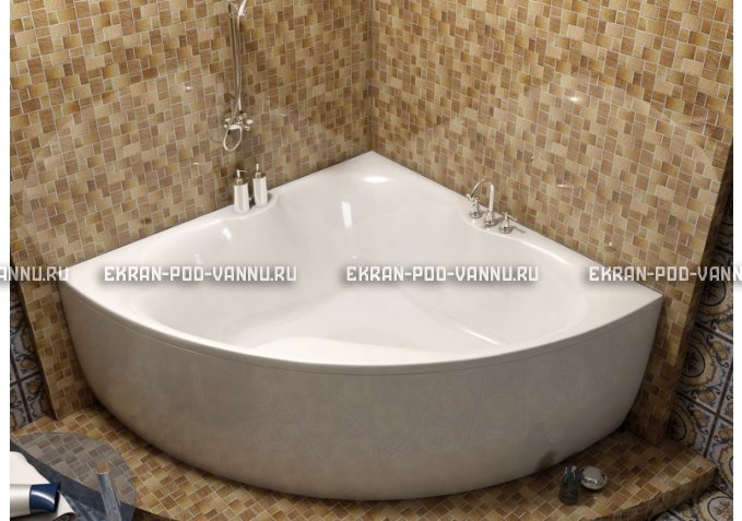 Акриловая ванна Vayer Iryda 150x150 – купить по цене 39550 руб. в интернет-магазине в городе Брянск картинка 1