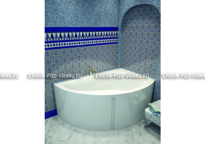 Акриловая ванна Vayer Ismena 160x105 – купить по цене 28350 руб. в интернет-магазине в городе Брянск картинка 1