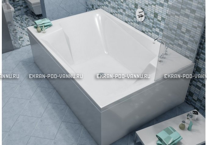 Акриловая ванна Vayer Ontario 190x125 – купить по цене 35050 руб. в интернет-магазине в городе Брянск картинка 1