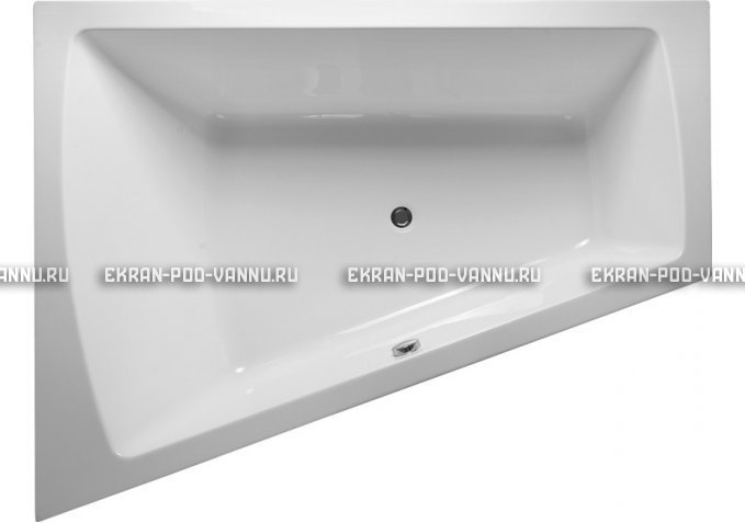Акриловая ванна Vayer Trinitiy 170x130 – купить по цене 32590 руб. в интернет-магазине в городе Брянск картинка 2