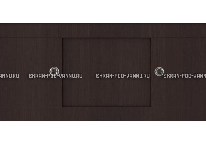 Экран под ванну купе VOD-OK 1500 венге – купить по цене 5390 руб. в интернет-магазине в городе Брянск картинка 2