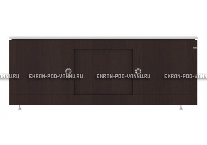 Экран под ванну купе VOD-OK 1500 венге – купить по цене 5390 руб. в интернет-магазине в городе Брянск картинка 1