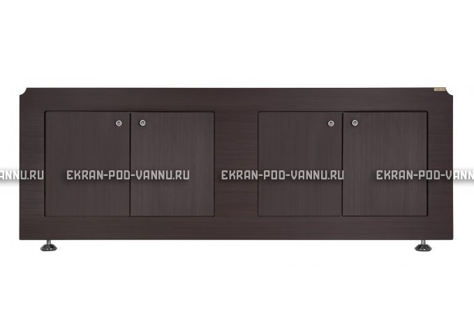 Экран VOD-OK Олимп 150 распашной - Венге – купить по цене 5230 руб. в интернет-магазине в городе Брянск картинка 1