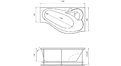 Акриловая ванна Relisan Isabella 170x90x60 – купить по цене 24130 руб. в интернет-магазине в городе Брянск картинка 17