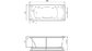 Акриловая ванна Relisan Loara 180x80 – купить по цене 23580 руб. в интернет-магазине в городе Брянск картинка 8