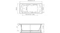 Акриловая ванна Relisan Tamiza 170x70 – купить по цене 18750 руб. в интернет-магазине в городе Брянск картинка 17
