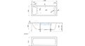 Акриловая ванна 1MarKa Modern 120x70 – купить по цене 7600 руб. в интернет-магазине в городе Брянск картинка 17