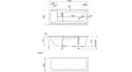 Акриловая ванна 1MarKa Modern 160x70 – купить по цене 9410 руб. в интернет-магазине в городе Брянск картинка 21