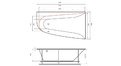 Акриловая ванна Vayer Boomerang 180x100 – купить по цене 53030 руб. в интернет-магазине в городе Брянск картинка 18