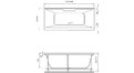 Акриловая ванна Vayer Casoli 180x80 – купить по цене 23580 руб. в интернет-магазине в городе Брянск картинка 21